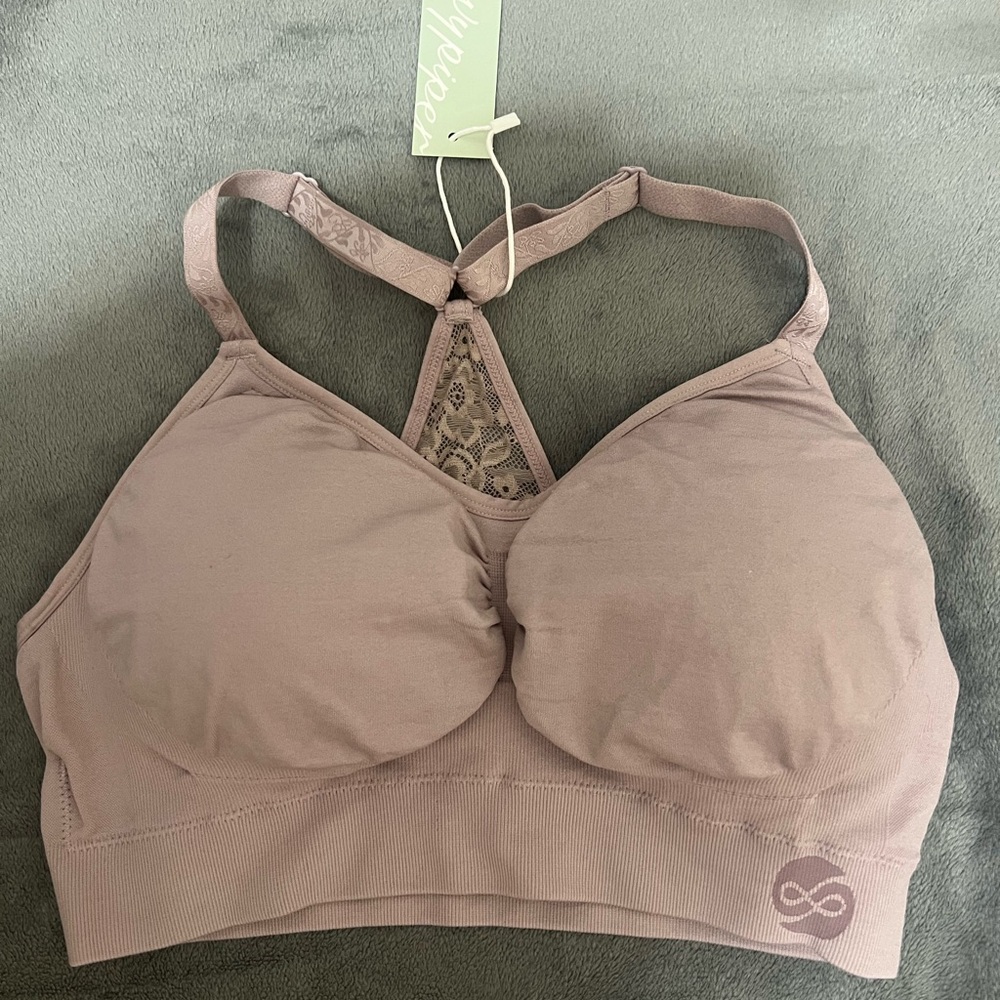 Kindred bravely Davy Piper Dusty Pink Bralette